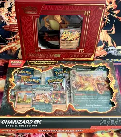 Pokemon TCG - Charizard Ex Super Premium Collection & Special Collection Sealed - Image 1