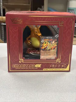 Pokemon TCG Charizard ex Super Premium Collection Box Sealed New 820650858192 - Image 1