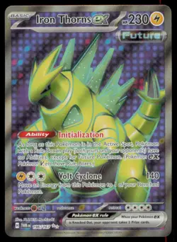 Iron Thorns ex 196/167 Ultra Rare Twilight Masquerade Pokemon Holo Near Mint - Image 1