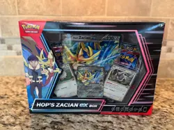 Pokemon TCG Hop’s Zacian ex Box Factory Sealed✅Ships Asap✅ - Image 1