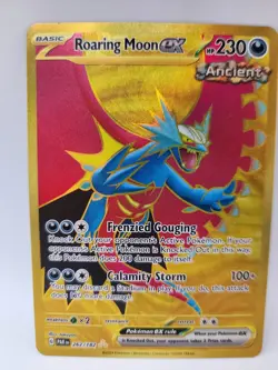 The Pokemon Company Roaring Moon ex 262/182 Paradox Rift Hyper Rare Holo ENG - Image 1