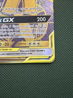 Pokemon TCG Black Star Promo Pikachu Zekrom Tag Team Gold GX SM248 - Image 4