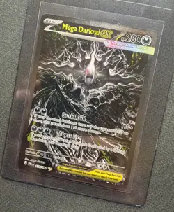 Mega Darkrai ex 116/084 SIR ME05: Pitch Black Pokemon NM - Image 1