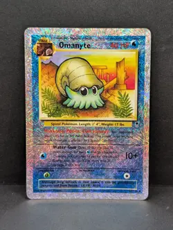 Omanyte 57/110 Legendary Collection Reverse Holo Rare Vintage Pokemon TCG MP - Image 1