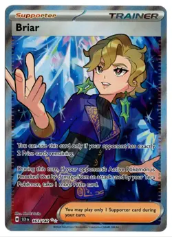 [0159] Lightly Played Pokemon Stellar Crown 163/142 Briar - Image 1
