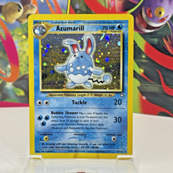 Azumarill 2/111 Holo Rare Neo Genesis Pokemon Unlimited Holo - Image 1