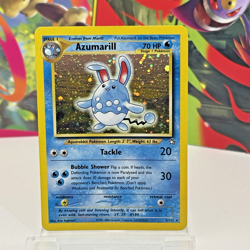 Azumarill 2/111 Holo Rare Neo Genesis Pokemon Unlimited Holo - Image 2