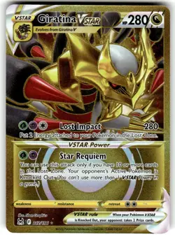 Giratina VSTAR (212) (Secret) SWSH11: Lost Origin - Pokemon NM 212/196 - Image 1