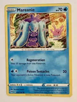 Mareanie SWSH03 051/189 Pokemon SWSH03: Darkness Ablaze Common EN NM - Image 1