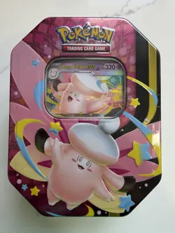 Sealed Pokemon TCG Mega Moonlit Tin Mega Clefable Ex - Image 1