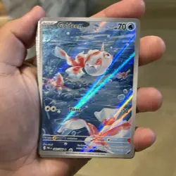 The Pokemon Company Goldeen 087/091 Paldean Fates Full Art Holo Rare - Image 1