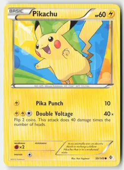 Pikachu 50/149 Common MP Regular - Boundaries Crossed - Image 1