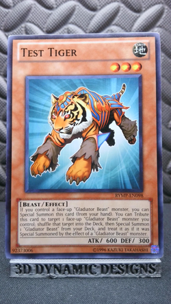 | Yugioh Test Tiger RYMP-EN098 Common Ra Yellow Mega Pack NM- 🔥 | - Image 1