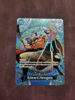 ONE PIECE OP-15 Adventure on KAMI's Island OP13-042 SP Edward Newgate English - Image 1