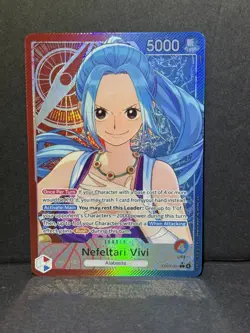 2026 One Piece Heroines Edition #EB03-001 Nefeltari Vivi (001) (Alternate Art) - Image 1