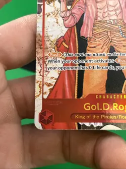 One Piece CCG Gol.D.Roger OP09-118 Alternate Art Secret Rare English Edition - Image 5