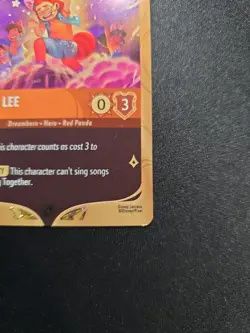 2026 Disney Lorcana Meilin Lee Promo #10/P4 Foil Vocalist Attack of the Vine! - Image 2