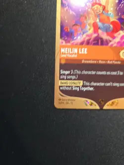 2026 Disney Lorcana Meilin Lee Promo #10/P4 Foil Vocalist Attack of the Vine! - Image 3