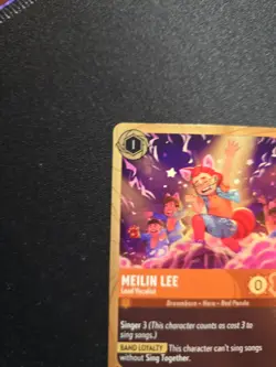 2026 Disney Lorcana Meilin Lee Promo #10/P4 Foil Vocalist Attack of the Vine! - Image 4