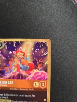 2026 Disney Lorcana Meilin Lee Promo #10/P4 Foil Vocalist Attack of the Vine! - Image 5