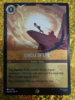 Circle of Life Legendary Cold Foil - 26/204 Disney Lorcana Fabled - Image 1