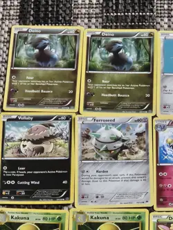 95 Pokemon Card Bulk Lot Common Uncommon Authentic No Energys All From 2016 (P2) - Image 2
