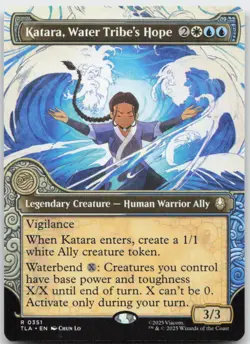MTG : Katara, Water Tribe's Hope (Showcase) Avatar: The Last Airbender 351 : R - Image 1