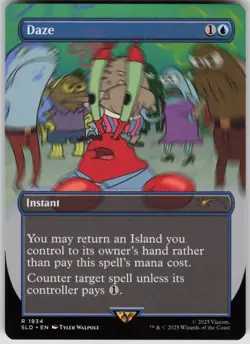 MTG Daze Normal NM Secret Lair Drop Series Magic 1934 - Image 1