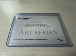 Magic: The Gathering Avatar Art Series Foil Signed | 3-Card Lot | Toph #49/54 - Image 3