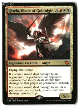 MTG Gisela, Blade of Goldnight [C15 - 219] LP - Image 2