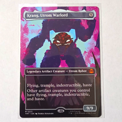 Wizards of the Coast Krang, Utrom Warlord TMNT 0221 Borderless Regular Mythic EN - Image 1