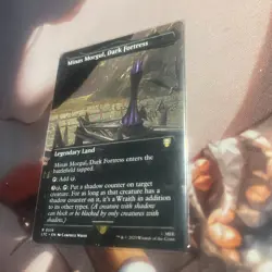 Minas Morgul, Dark Fortress (Borderless) Commander: regular LOTR NM mtg - Image 1