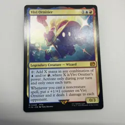 B6 Magic the Gathering "Vivi Ornitier" M 0248 FFIX FIN EN Non Foil - Image 1