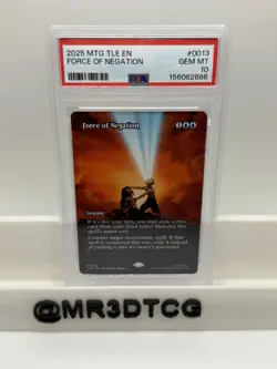 2025 MTG AVATAR THE LAST AIRBENDER FORCE OF NEGATION BORDERLESS #0013 PSA 10 - Image 1