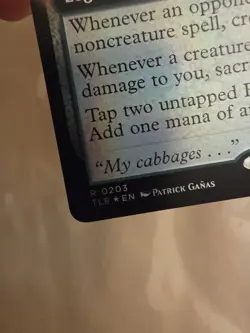FOIL The Cabbage Merchant 203 (Extended Art) Avatar: The Last Airbender MTG Rare - Image 3