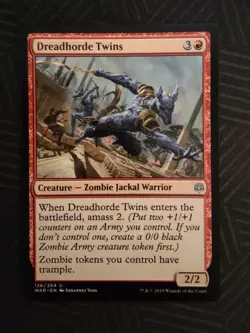 mtg dreadhorde twins war of the spark - Image 1