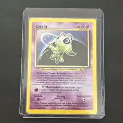 Pokemon TCG, German Holo Rare - Neo Revelation Celebi 3/64 LP-MP - Image 1