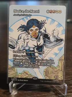 Monica, the Marvel - Aurelia, the Warleader (Borderless) Marvel Universe Regular - Image 1