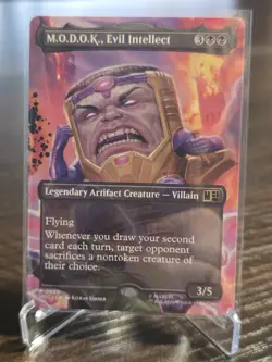 M.O.D.O.K., Evil Intellect (Borderless) Commander: Marvel Super Heroes Regular - Image 1