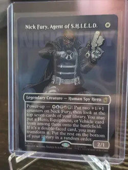 Nick Fury, Agent of S.H.I.E.L.D. (Borderless) Marvel Super Heroes Foil 357 - Image 1