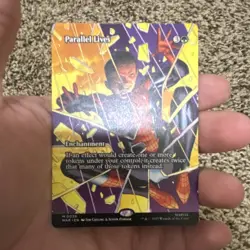 MTG Marvel Parallel Lives M 0036 non foil Enchantment Alt Art Spider-Man - Image 1