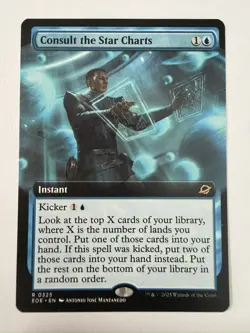Consult the Star Charts (Extended Art) Edge of Eternities R0325 Rare MTG - Image 1