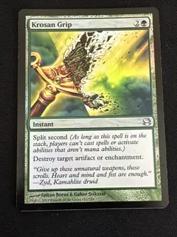 MTG Krosan Grip - Foil - LP - English Time Spiral 152/229 - Image 1