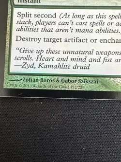 MTG Krosan Grip - Foil - LP - English Time Spiral 152/229 - Image 5