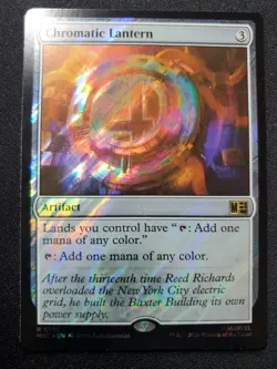 Chromatic Lantern (Surge Foil) Commander: Marvel Super Heroes Foil - Image 1