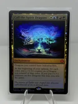 1x Call the Spirit Dragons - Foil MTG - Tarkir: Dragonstorm - NM-Mint - Image 1