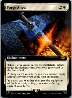 Forge Anew (Extended Art) Universes Beyond: The Lord of the Rings - Image 1
