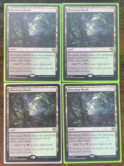 Blooming Marsh x4 Kaladesh 243/264 Black Green Land Wizards 2016 English - Image 2