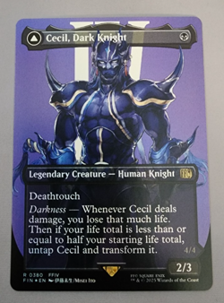 Cecil, Dark Knight (Borderless) Final Fantasy Foil - Image 1