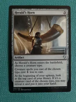 Herald's Horn - Commander 2017 - Magic: the Gathering - Image 1